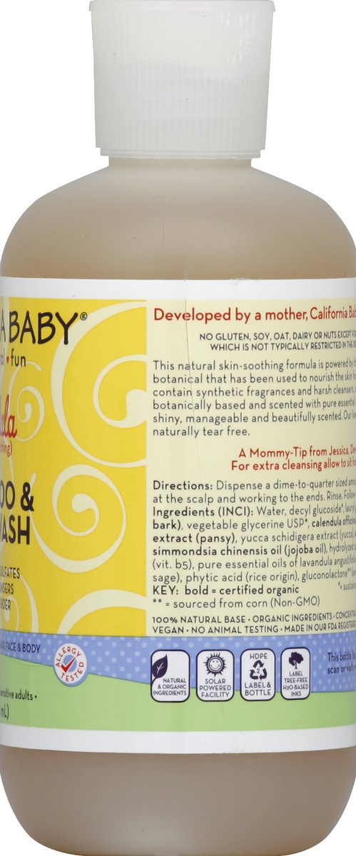 slide 7 of 7, California Baby Shampoo & Body Wash 8.5 oz, 8.50 oz