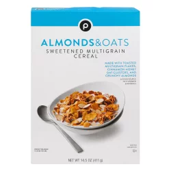 Publix Almonds & Oats Sweetened Multigrain Cereal