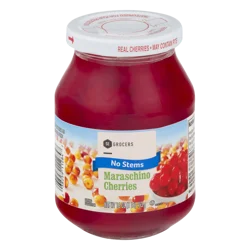 SE Grocers Maraschino Cherries No Stems