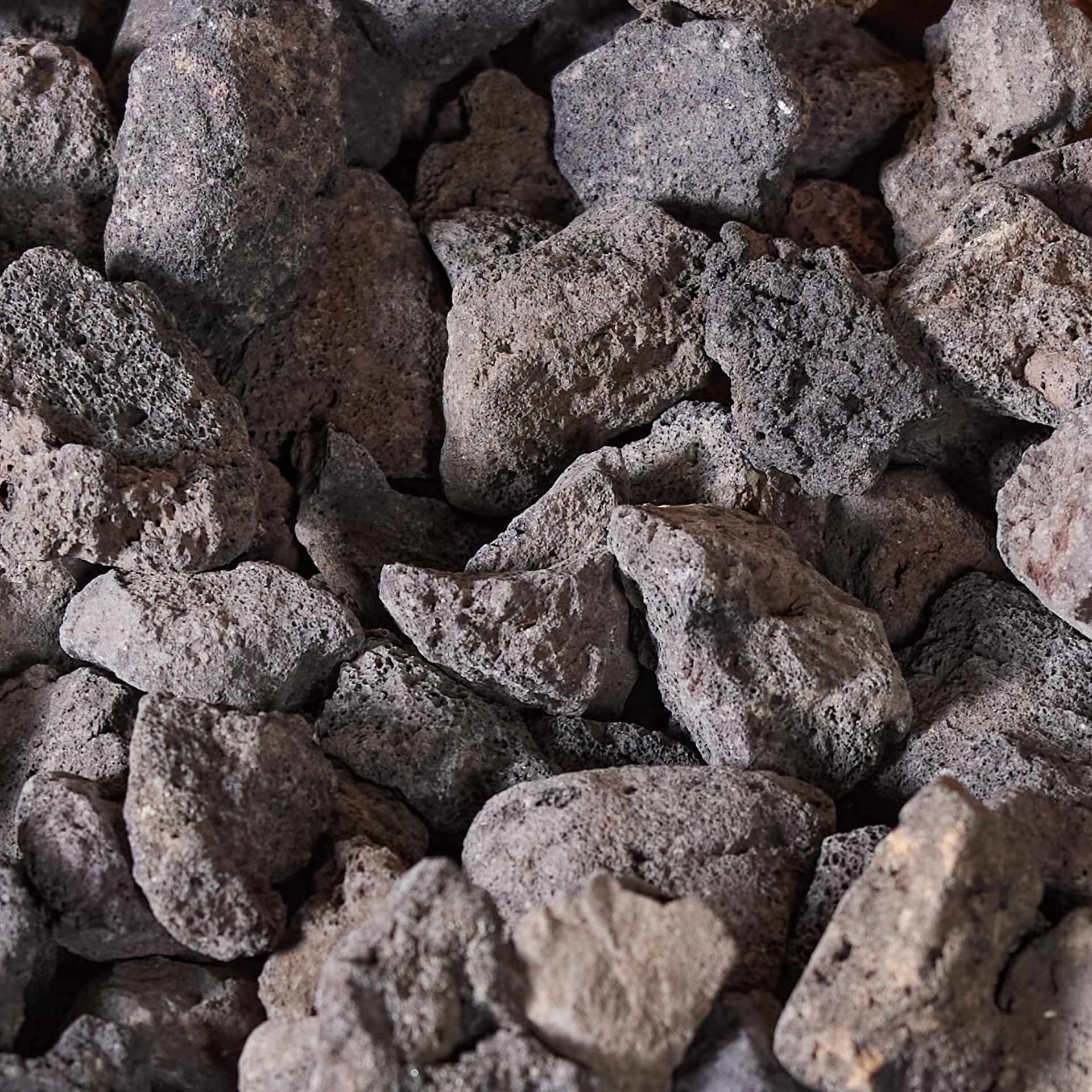 slide 4 of 6, Sunniland 0.5 Cubic feet 16.5-lb Black Lava rock ( 0.5 - 3.0-in Rock Size ), 1 ct