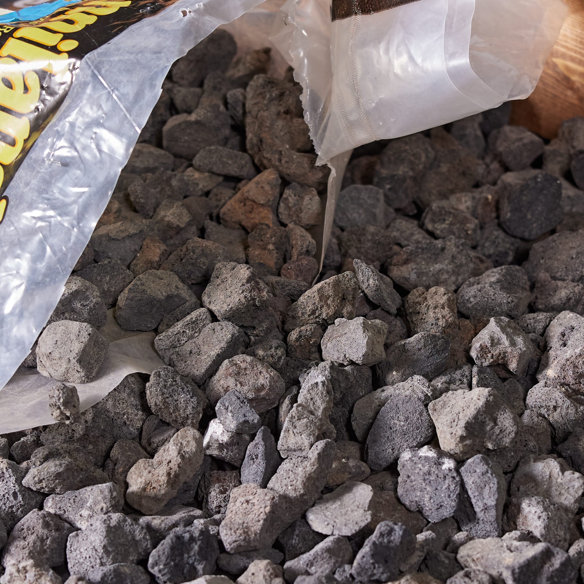slide 5 of 6, Sunniland 0.5 Cubic feet 16.5-lb Black Lava rock ( 0.5 - 3.0-in Rock Size ), 1 ct