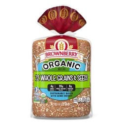 BROWNBERRY Organic 22 Grains & Seeds Bread