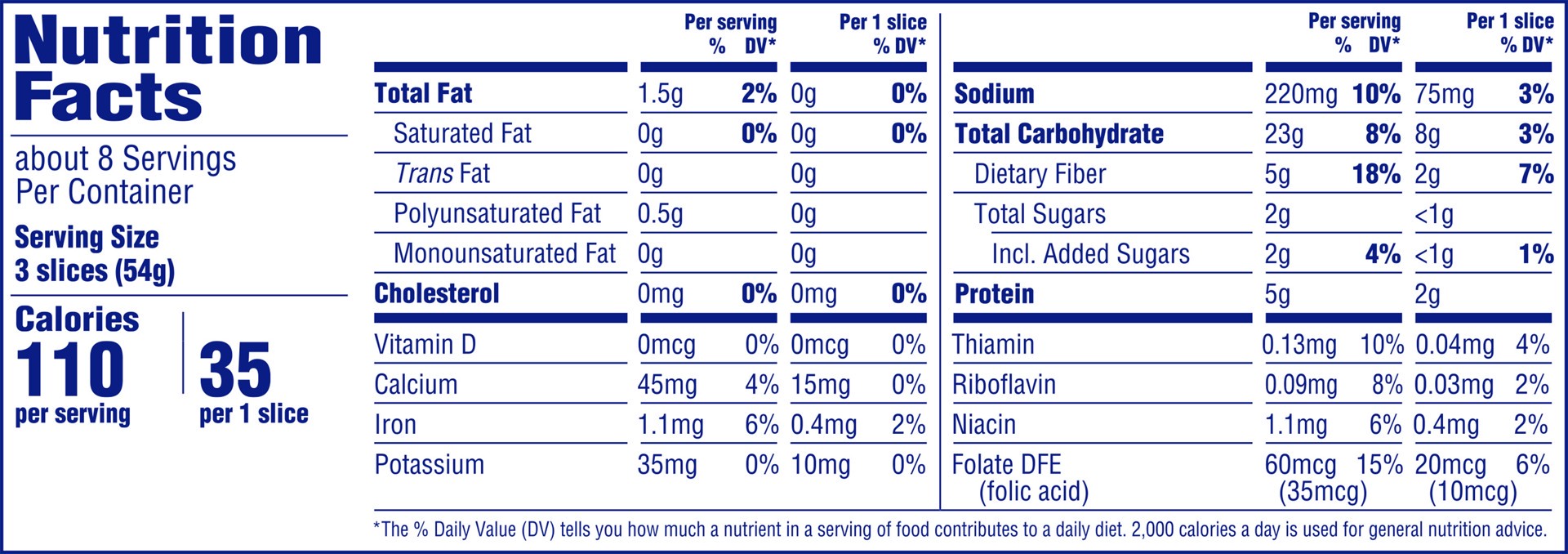 slide 5 of 5, Heiner's 35 White Bread, 16 oz, White Bread, Bag, 1 ct