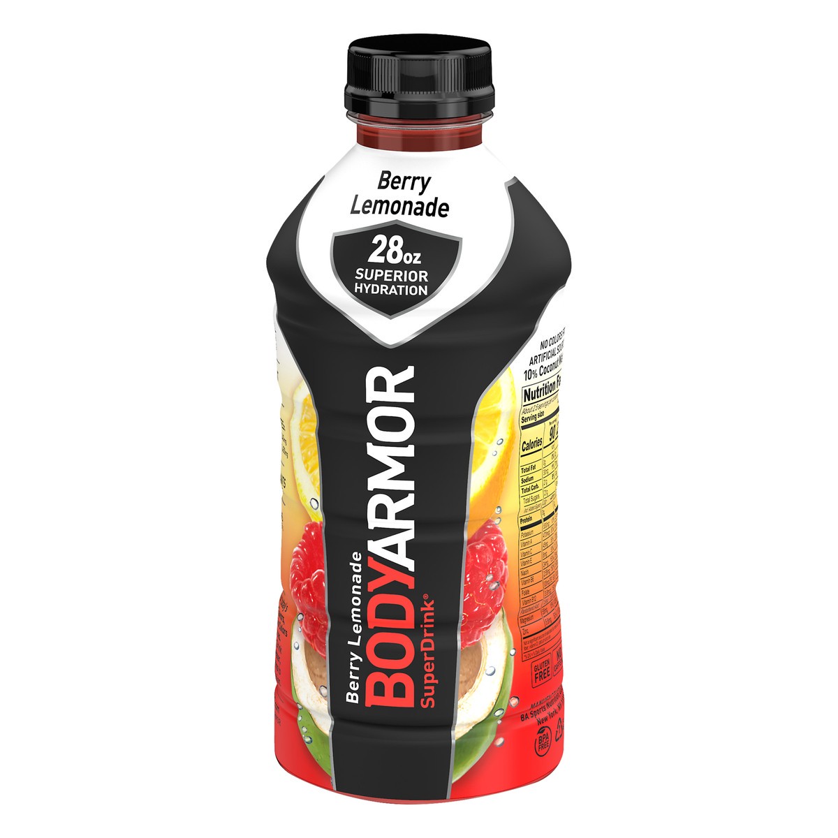 slide 3 of 10, BODYARMOR Berry Lemonade Super Drink - 28 oz, 28 oz