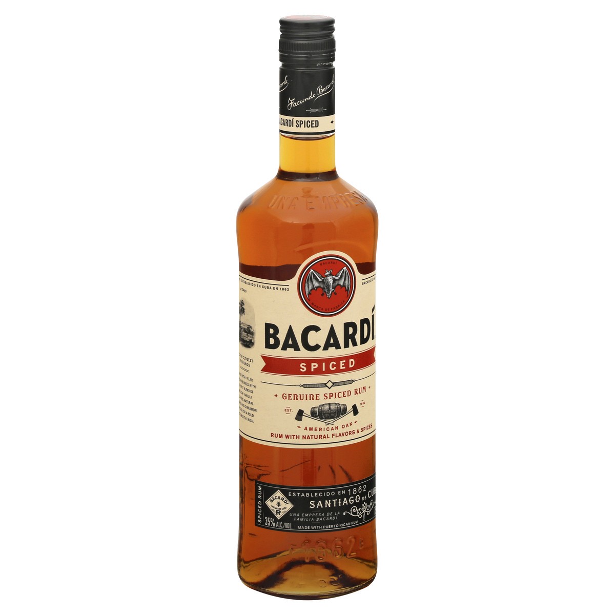 slide 2 of 9, Bacardi Genuine Spiced Rum 750 ml, 750 ml