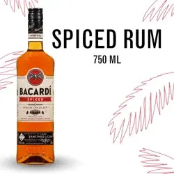 Bacardi Genuine Spiced Rum 750 ml