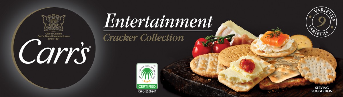 slide 3 of 6, Carr's Entertainment Crackers, Variety Pack, 7.05 oz, 7.05 oz