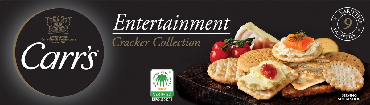 slide 2 of 6, Carr's Entertainment Crackers, Variety Pack, 7.05 oz, 7.05 oz