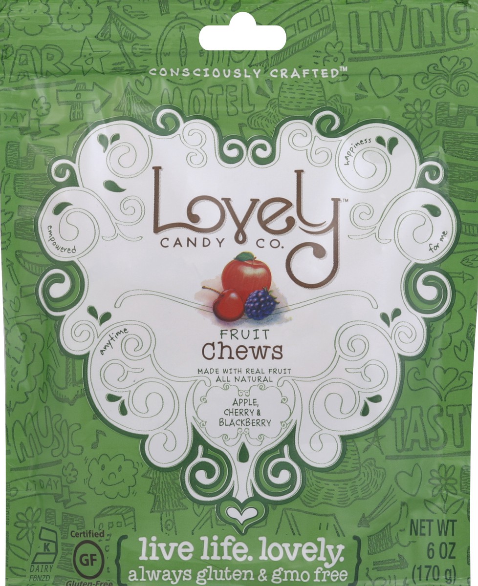 slide 1 of 2, Lovely Candy Fruit Chews 6 oz, 6 oz