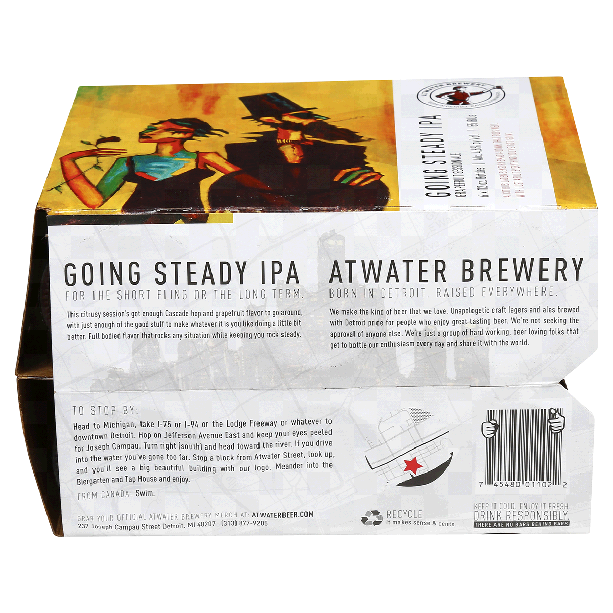 slide 5 of 5, Atwater Going Steady IPA, 6 ct; 12 oz