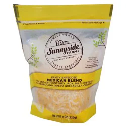 Sunnyside Farms Fancy Shredded Mexican Cheese Blend