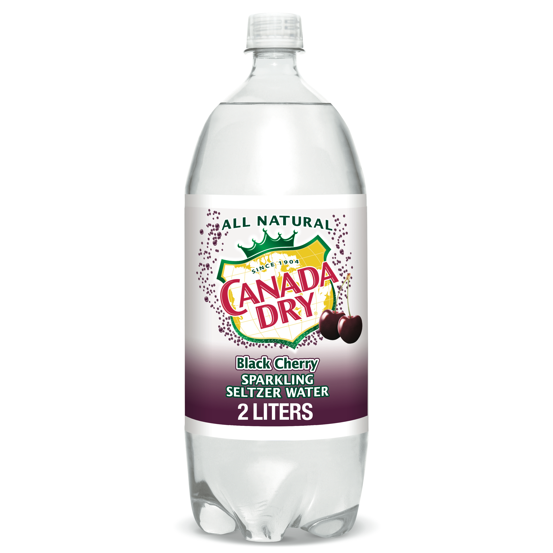 slide 1 of 9, Canada Dry C/Dry Blkchry Seltzr- 2 liter, 67.6 fl oz