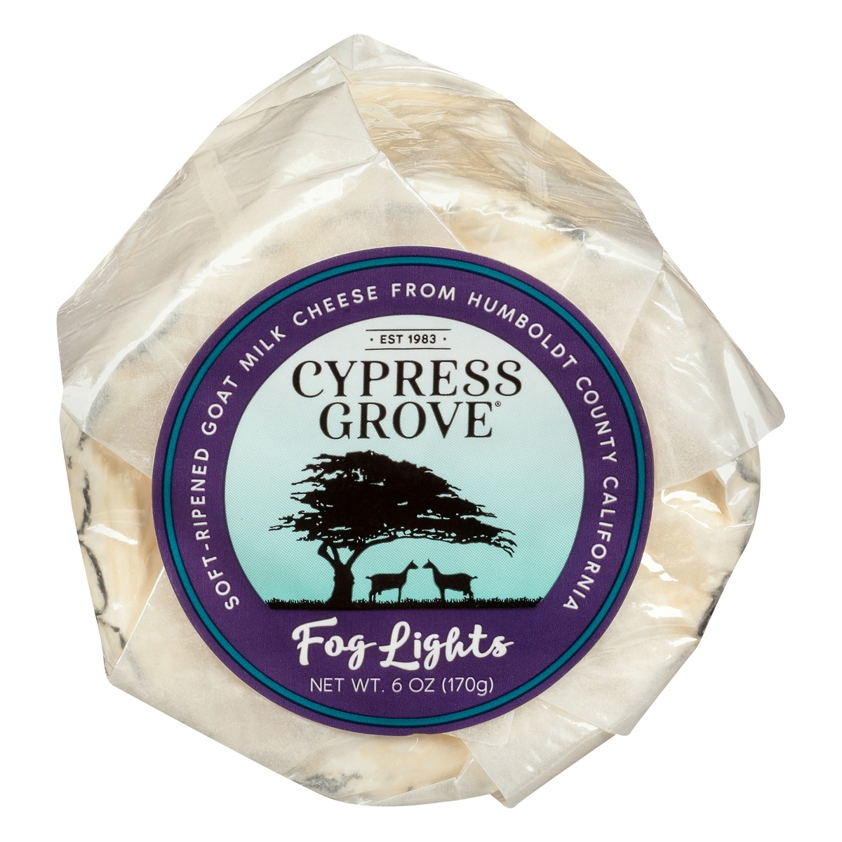 slide 1 of 1, Cypress Grove Fog Lights Goat Milk Cheese, 6 oz
