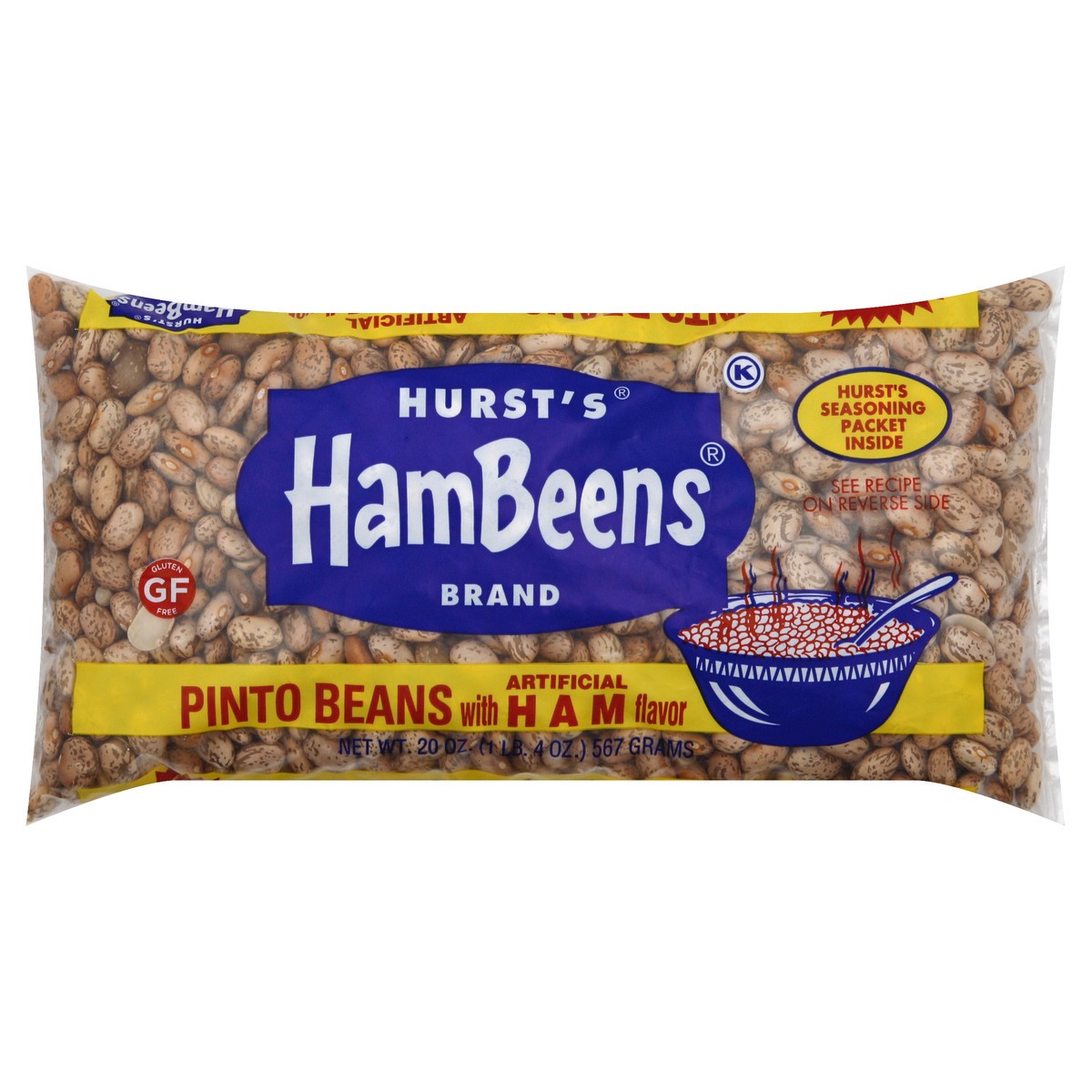 slide 6 of 8, Hurst's Pinto Beans 20 oz, 20 oz