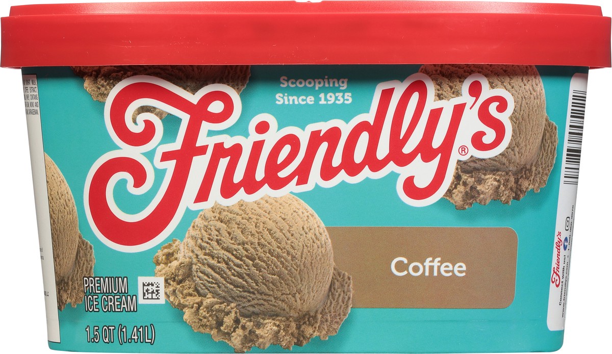 slide 6 of 9, Friendly's Premium Ice Cream Rich & Creamy Coffee, 48 fl oz