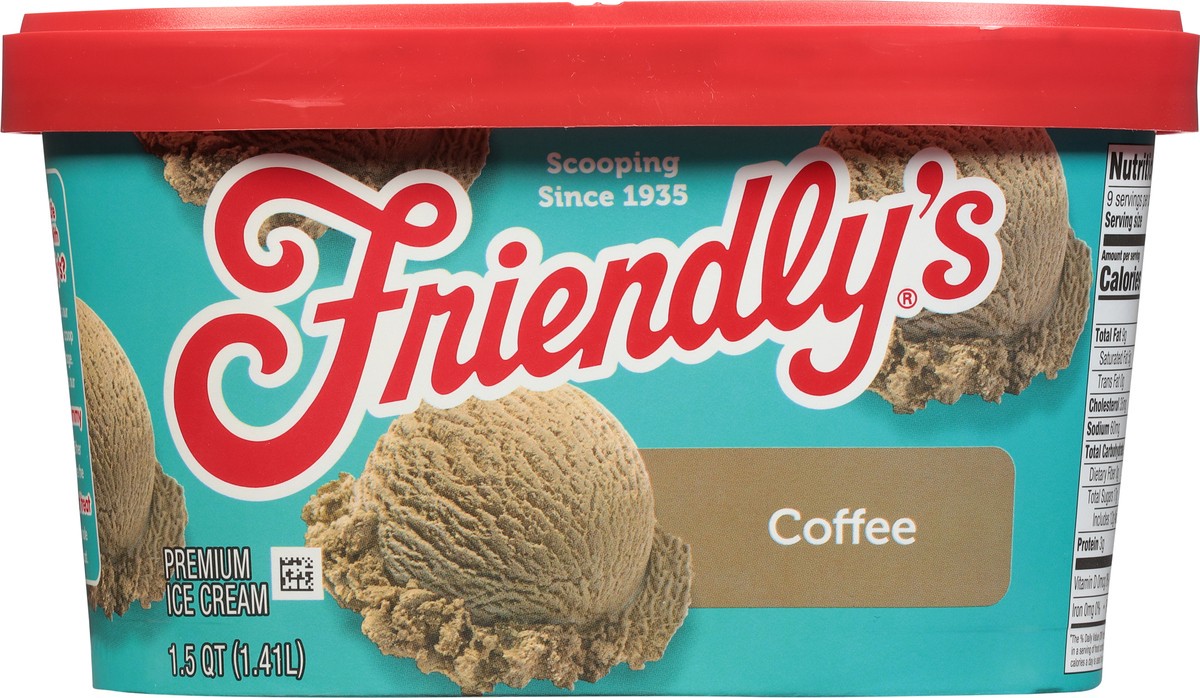 slide 8 of 9, Friendly's Premium Ice Cream Rich & Creamy Coffee, 48 fl oz