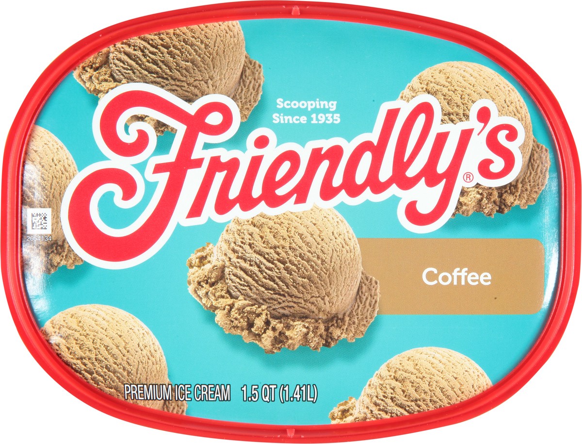 slide 4 of 9, Friendly's Premium Ice Cream Rich & Creamy Coffee, 48 fl oz