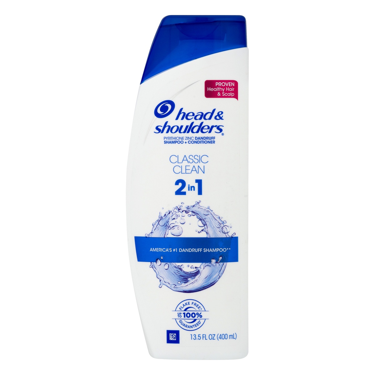 slide 1 of 1, Head & Shoulders Classic Clean 2-in-1 Shampoo + Conditioner 13.5 oz, 13.5 oz