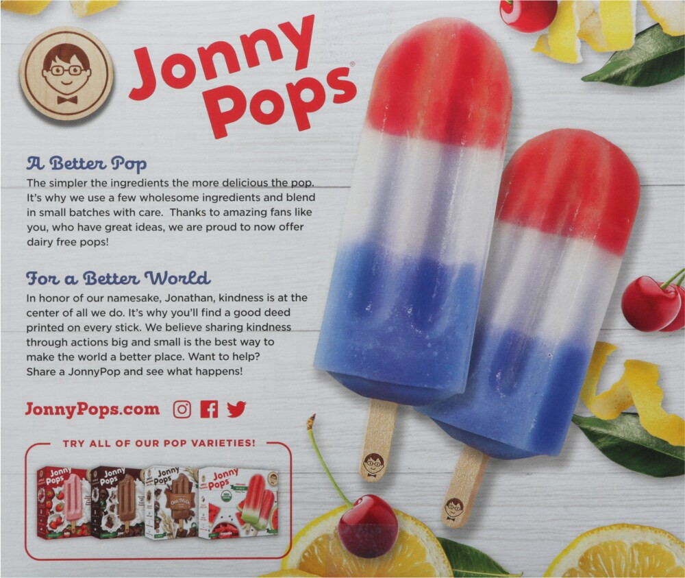 slide 2 of 5, Jonny Pops-Red White&Boom, 14.8 oz