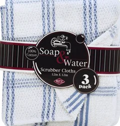 Ritz Scrubber Cloths 3 ea