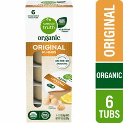 Simple Truth Organic On-The-Go Packs Original Hummus 6 ea