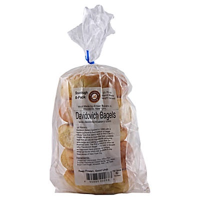slide 1 of 1, Davidovich Bagels Sourdough, 20 oz