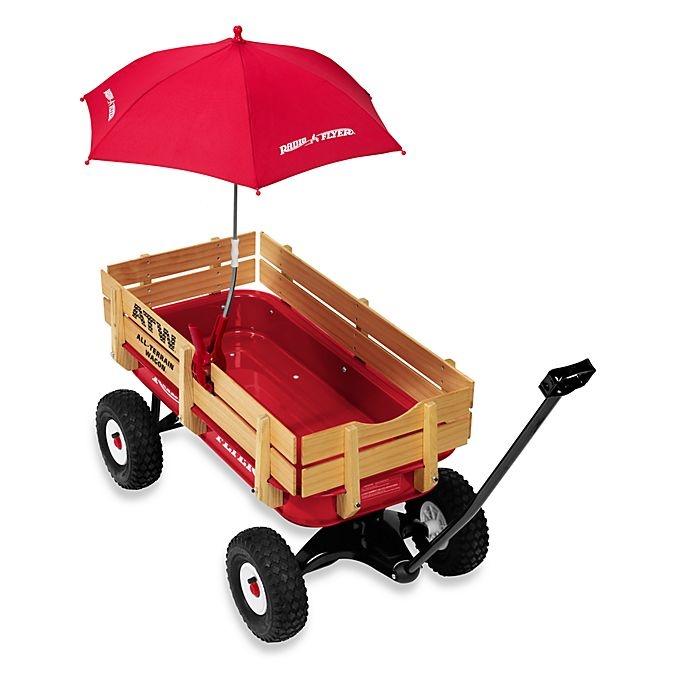 slide 1 of 1, Radio Flyer Wagon Umbrella, 1 ct