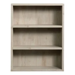 Sauder Optimum Bookcase, 45", 3 Shelves, Chalked Chestnut