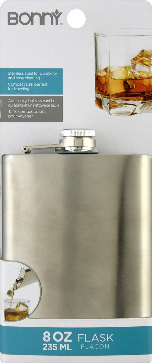 slide 6 of 9, Bonny 8 Ounce Flask 1 ea, 1 ea