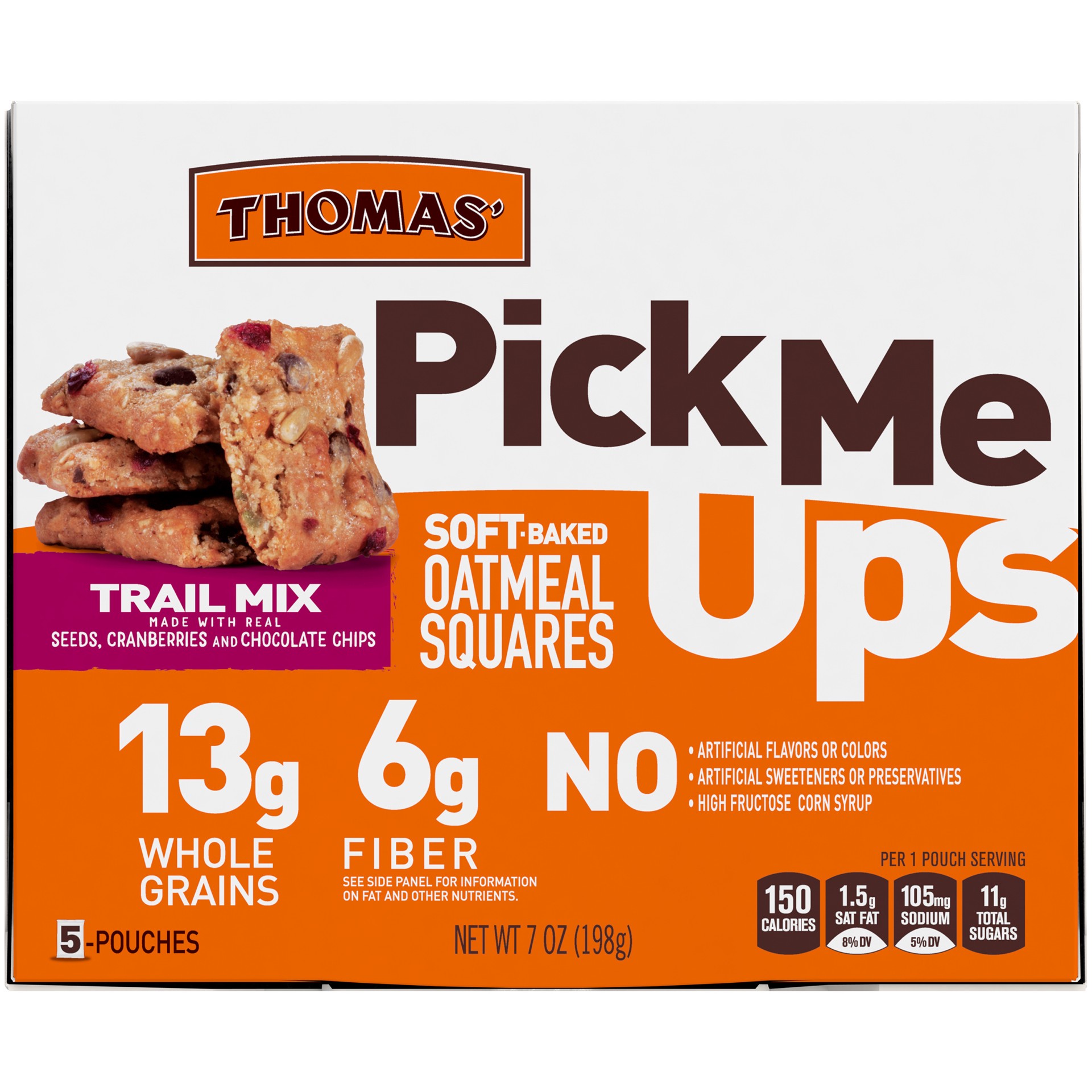 slide 5 of 5, Thomas' Pick Me Up Trail Mix, 7 oz