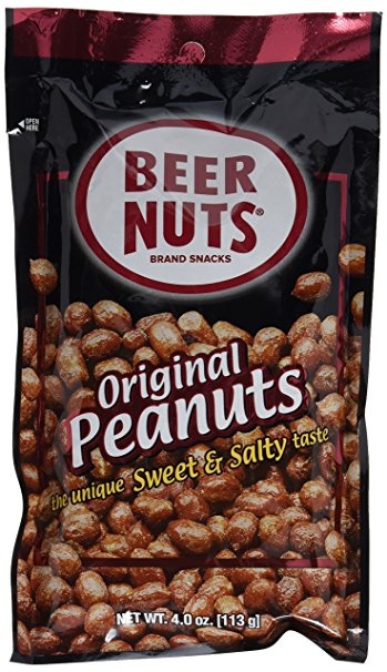 slide 1 of 1, BEER NUTS Original Peanuts, 4 oz