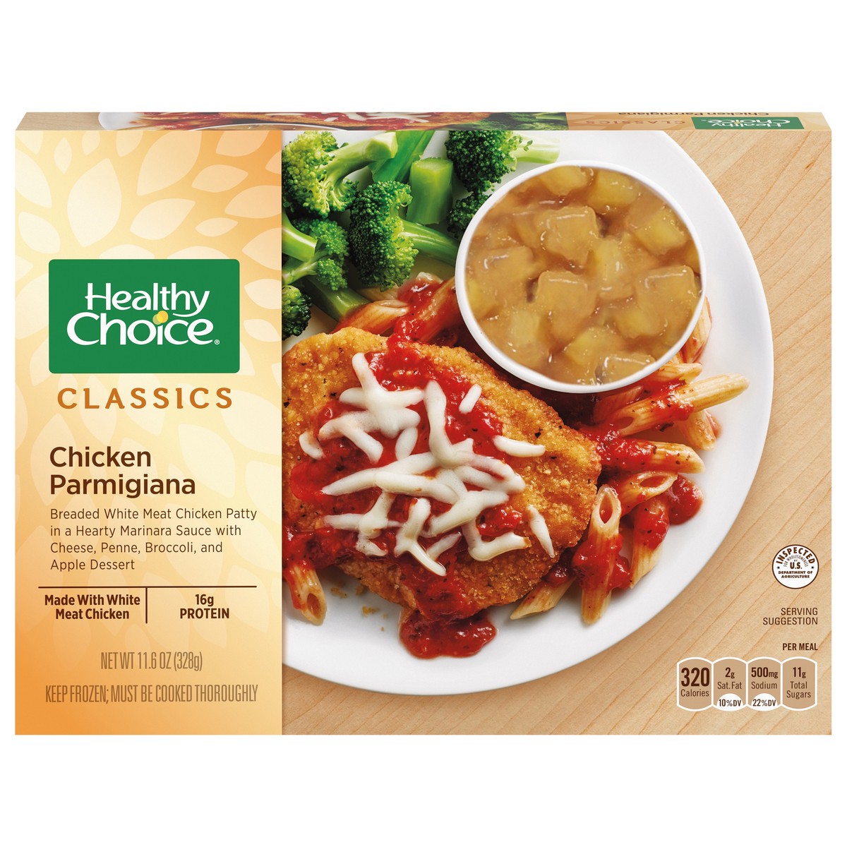 slide 1 of 1, Healthy Choice Classics Chicken Parmigiana 11.6 oz, 11.6 oz