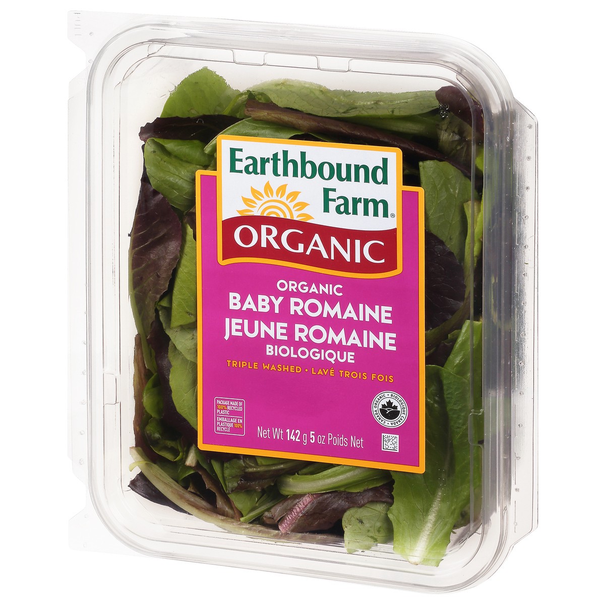 slide 2 of 9, Earthbound Farms Organic Baby Romaine, 5 oz