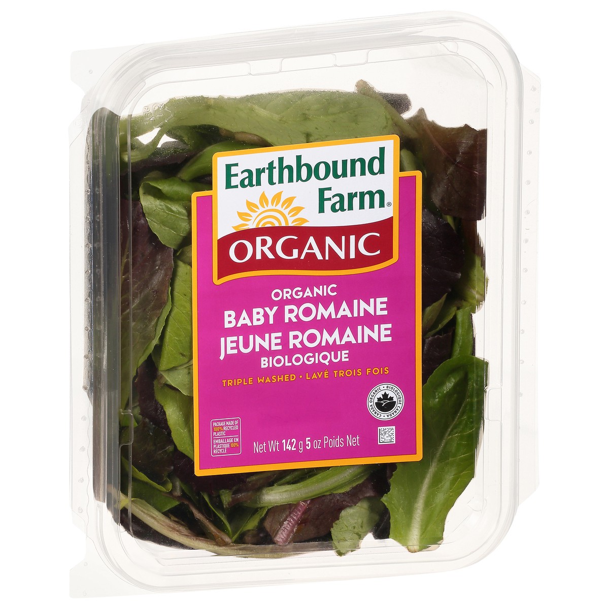 slide 1 of 9, Earthbound Farms Organic Baby Romaine, 5 oz