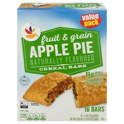 Giant Fruit & Grain Apple Pie Cereal Bars Value Pack - 16 ct