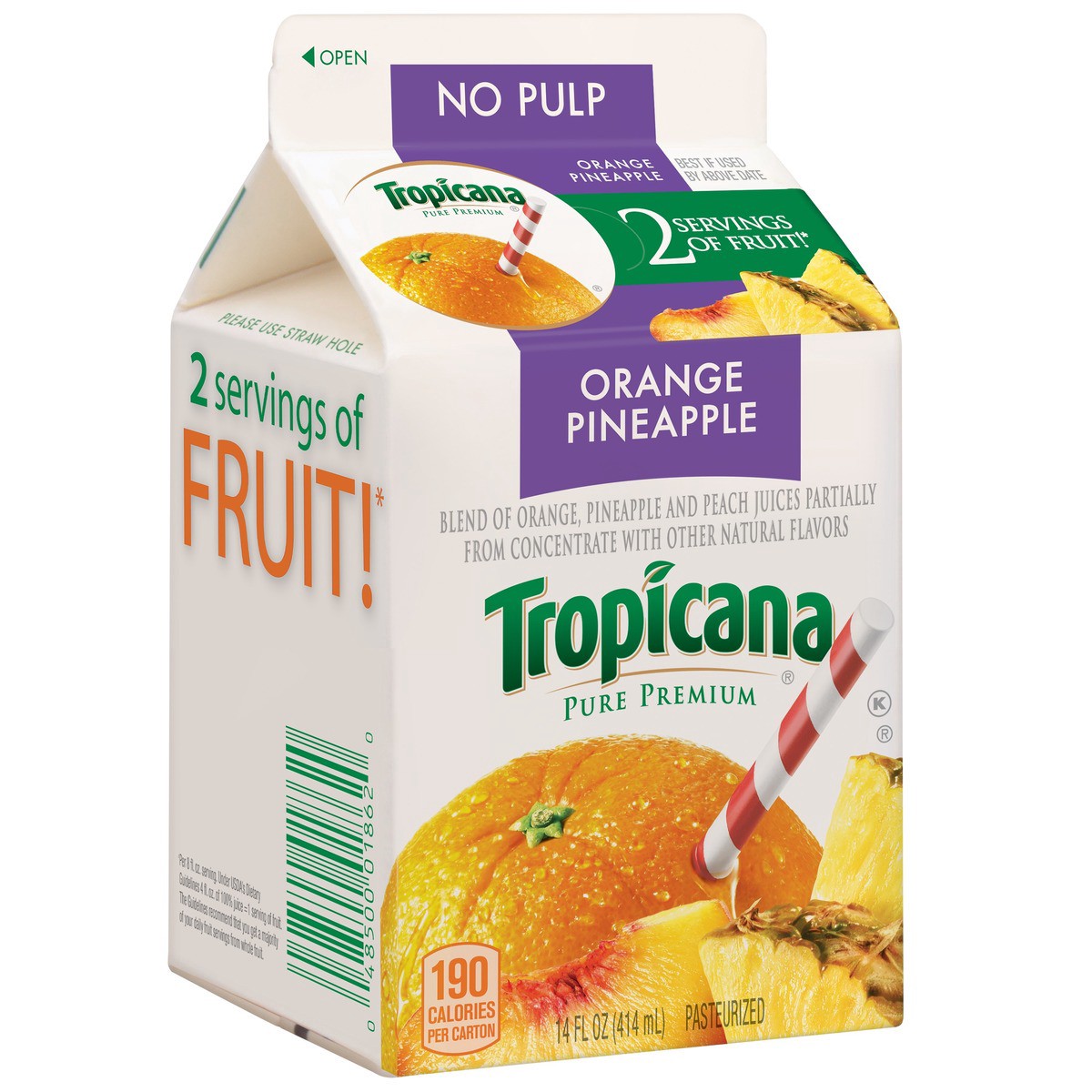 slide 9 of 9, Tropicana Juice Blend - 14 oz, 14 oz