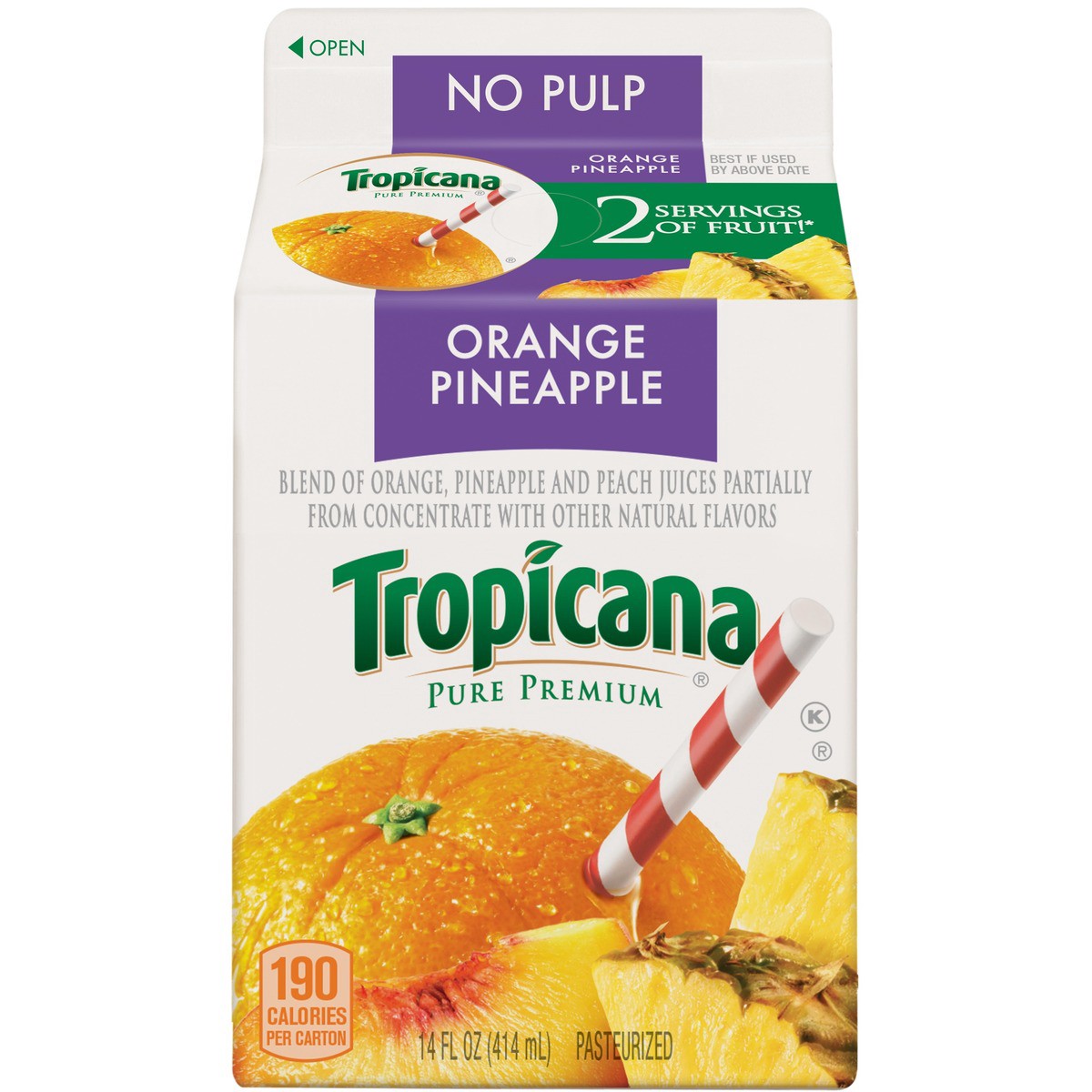 slide 2 of 9, Tropicana Juice Blend - 14 oz, 14 oz