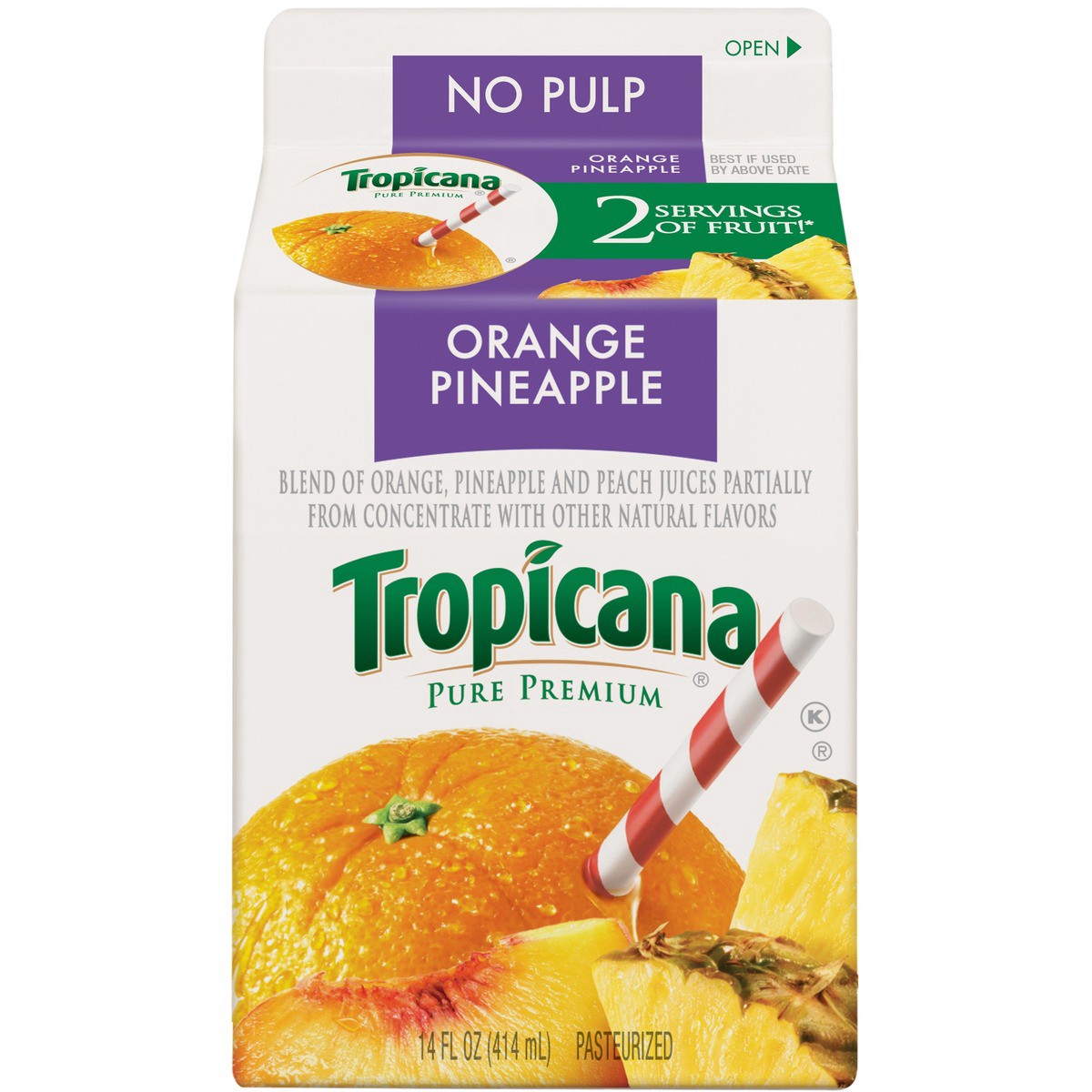 slide 8 of 9, Tropicana Juice Blend - 14 oz, 14 oz