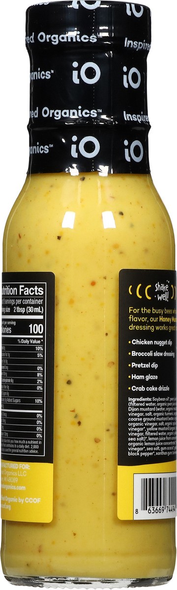 slide 5 of 13, Inspired Organics Organic Honey Mustard Dressing 8 fl oz, 8 fl oz
