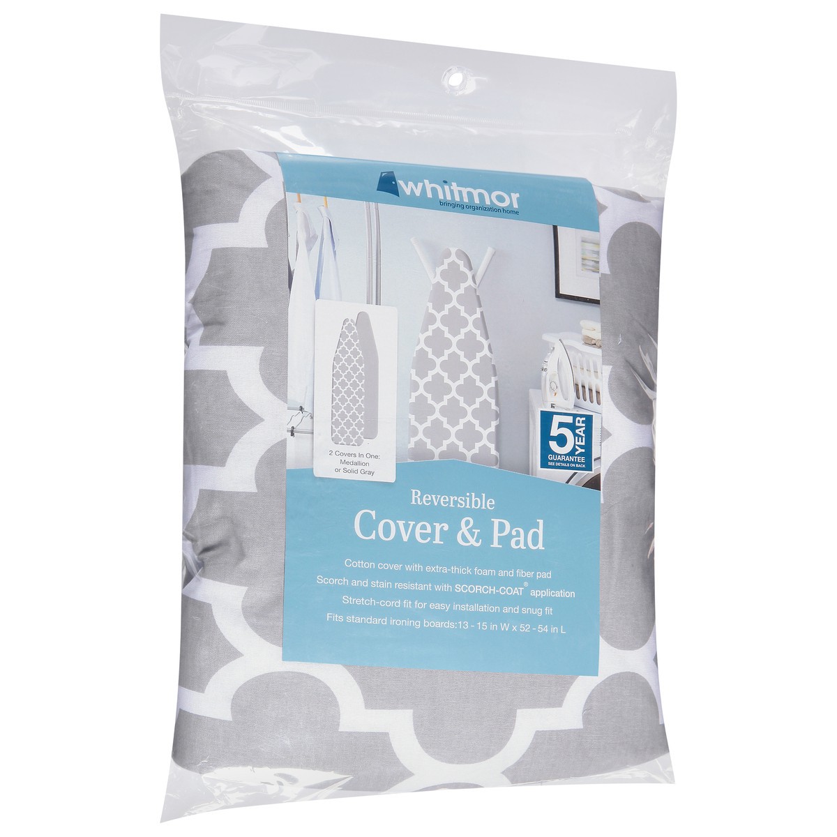 slide 9 of 9, Whitmor Reversible Cover And Pad Medallion, 1 ct