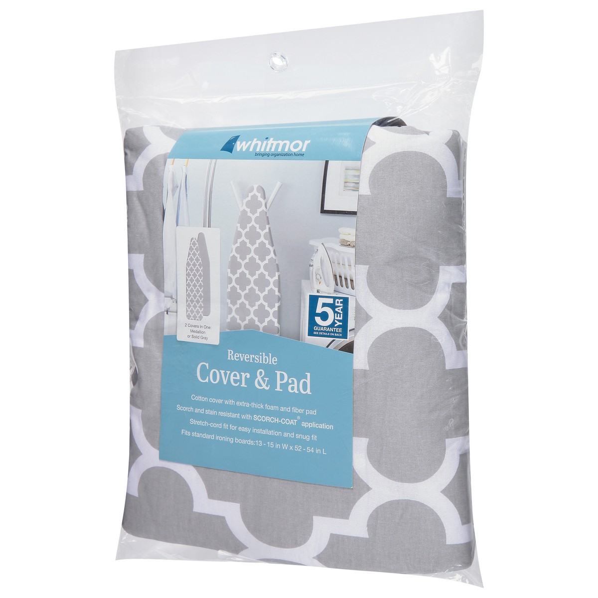 slide 4 of 9, Whitmor Reversible Cover And Pad Medallion, 1 ct