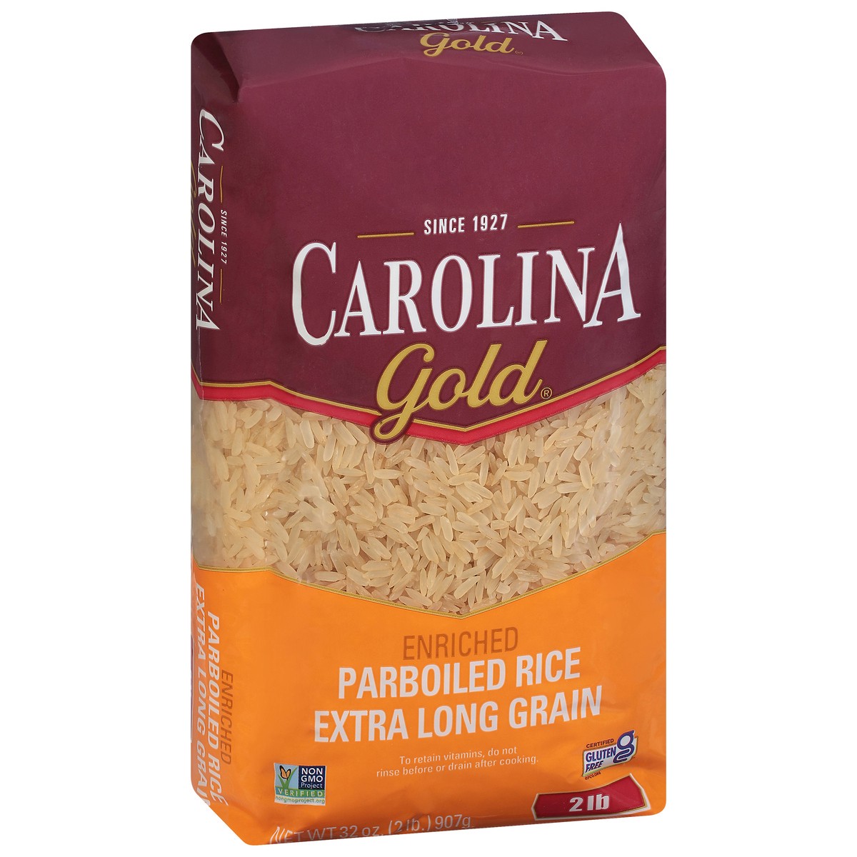 slide 6 of 9, Carolina Gold Parboiled Rice, 32 oz