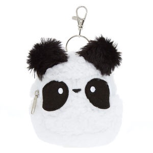 slide 1 of 1, Claire's Panda Mini Backpack Keychain, 1 ct