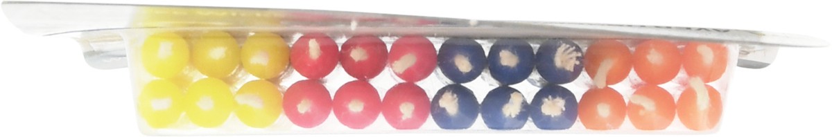 slide 10 of 11, Creative Converting Fluorescent Color Birthday Candles 24 ea, 24 ct