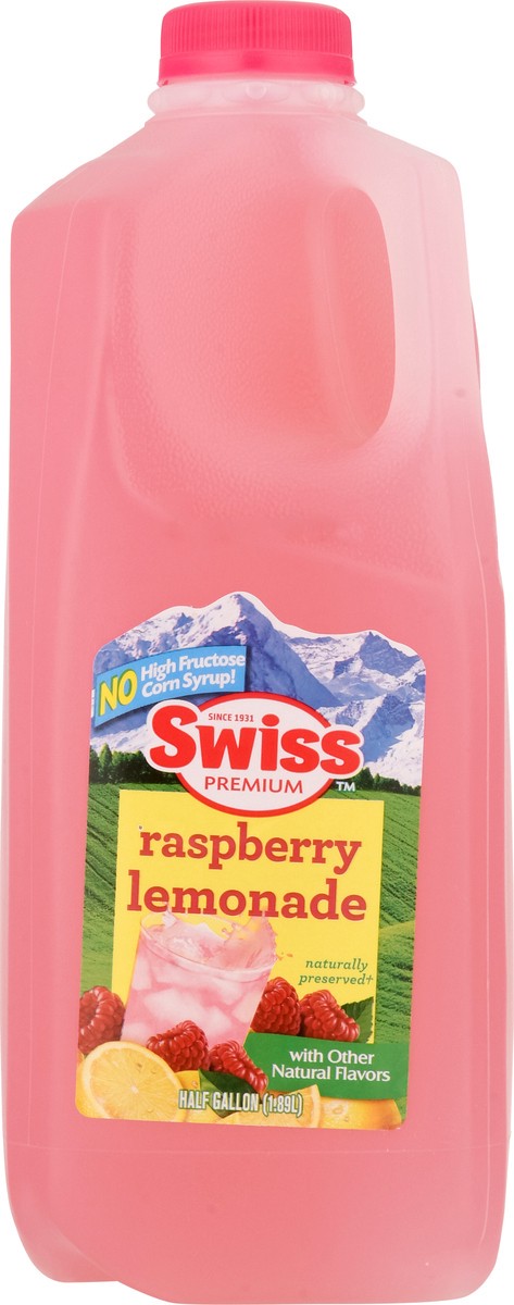slide 5 of 13, Swiss Premium Raspberry Lemonade - 1/2 gal, 1/2 gal