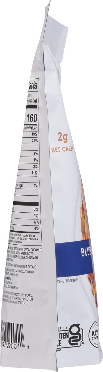 slide 5 of 13, NuTrail No Sugar Added Blueberry Cinnamon Nut Granola 8 oz, 1 ct