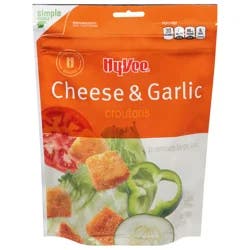 Hy-vee Cheese & Garlic Croutons