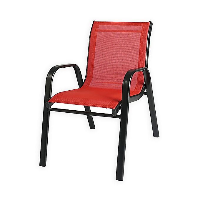 slide 1 of 1, Destination Summer Kids Sling Chair - Red, 1 ct