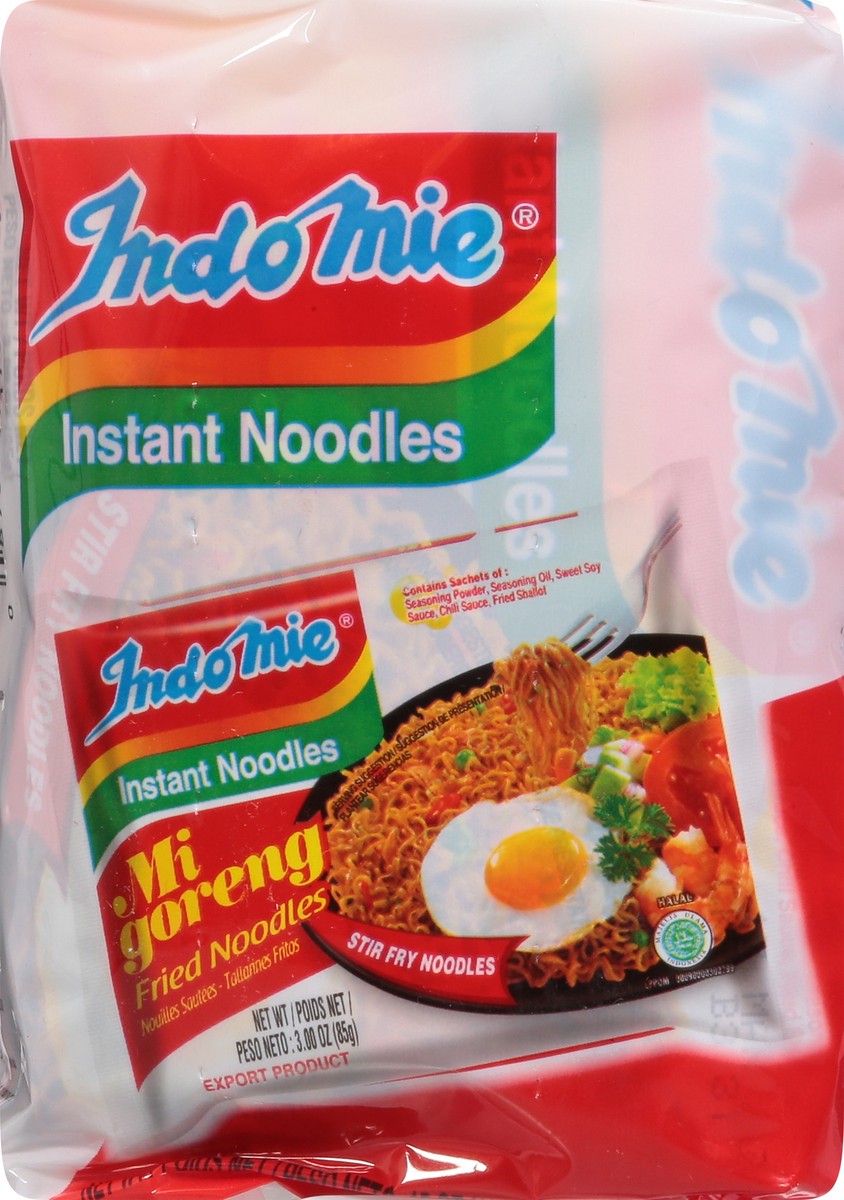 slide 3 of 9, Indomie Mi Goreng Instant Stir Fry Noodles 5 - 3 oz Packs, 15 oz