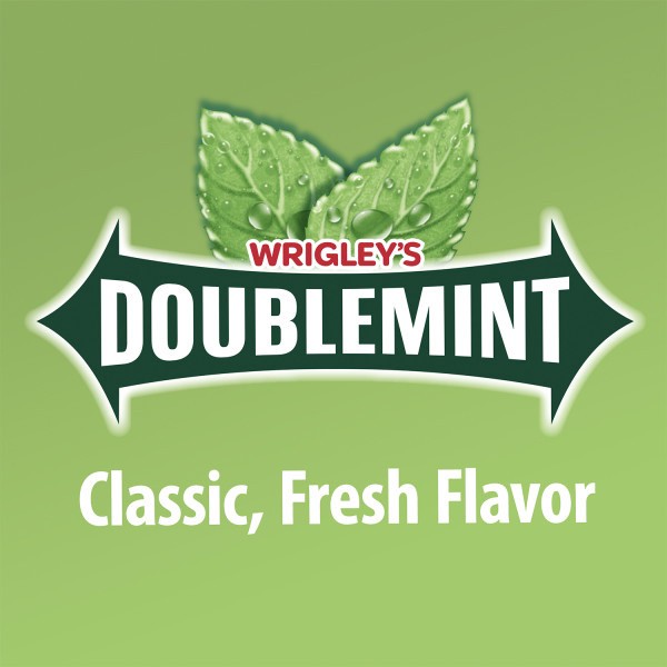 slide 3 of 8, Doublemint Sugar Free Gum 6 ea, 6 ct